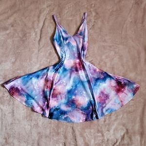 Blackmilk Galaxy Fairyland Strappy Dress Extra Small
